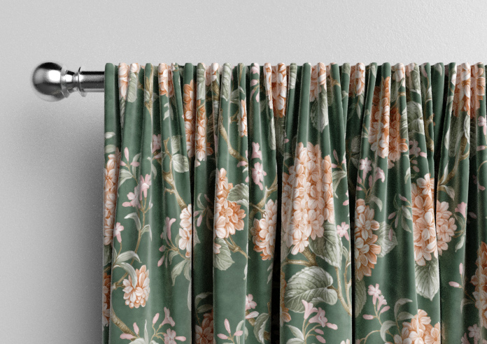 Bouquet Velvet, Springwood - Made to Measure Curtain - Image 9
